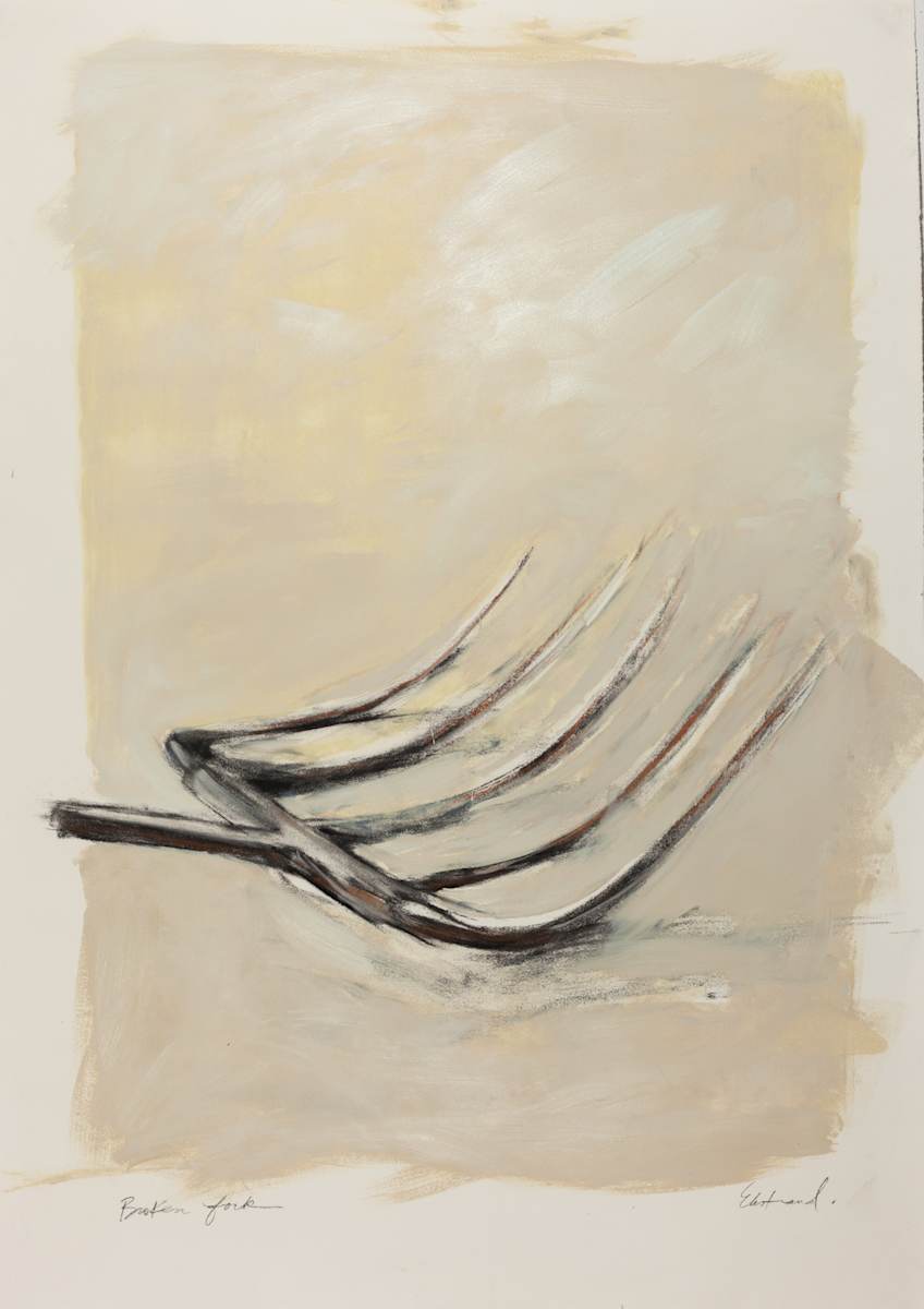 Broken pitchfork by Kris Ekstrand, Image 1.
