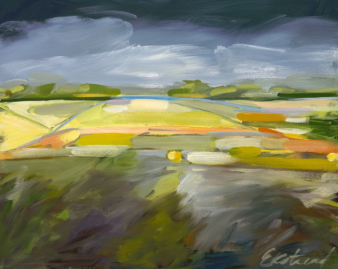 Autumnal Field by Kris Ekstrand 