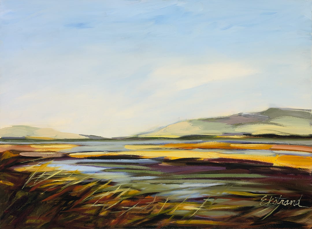 Estuary in Autumn by Kris Ekstrand 