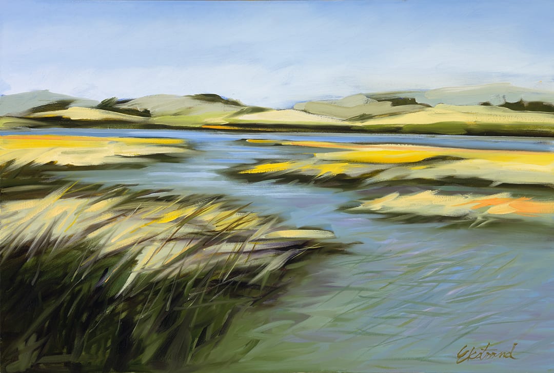 Oxbow on the Petaluma by Kris Ekstrand, Image 1.