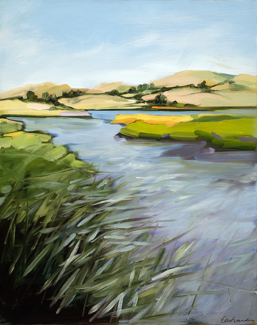 Petaluma River in May II by Kris Ekstrand 