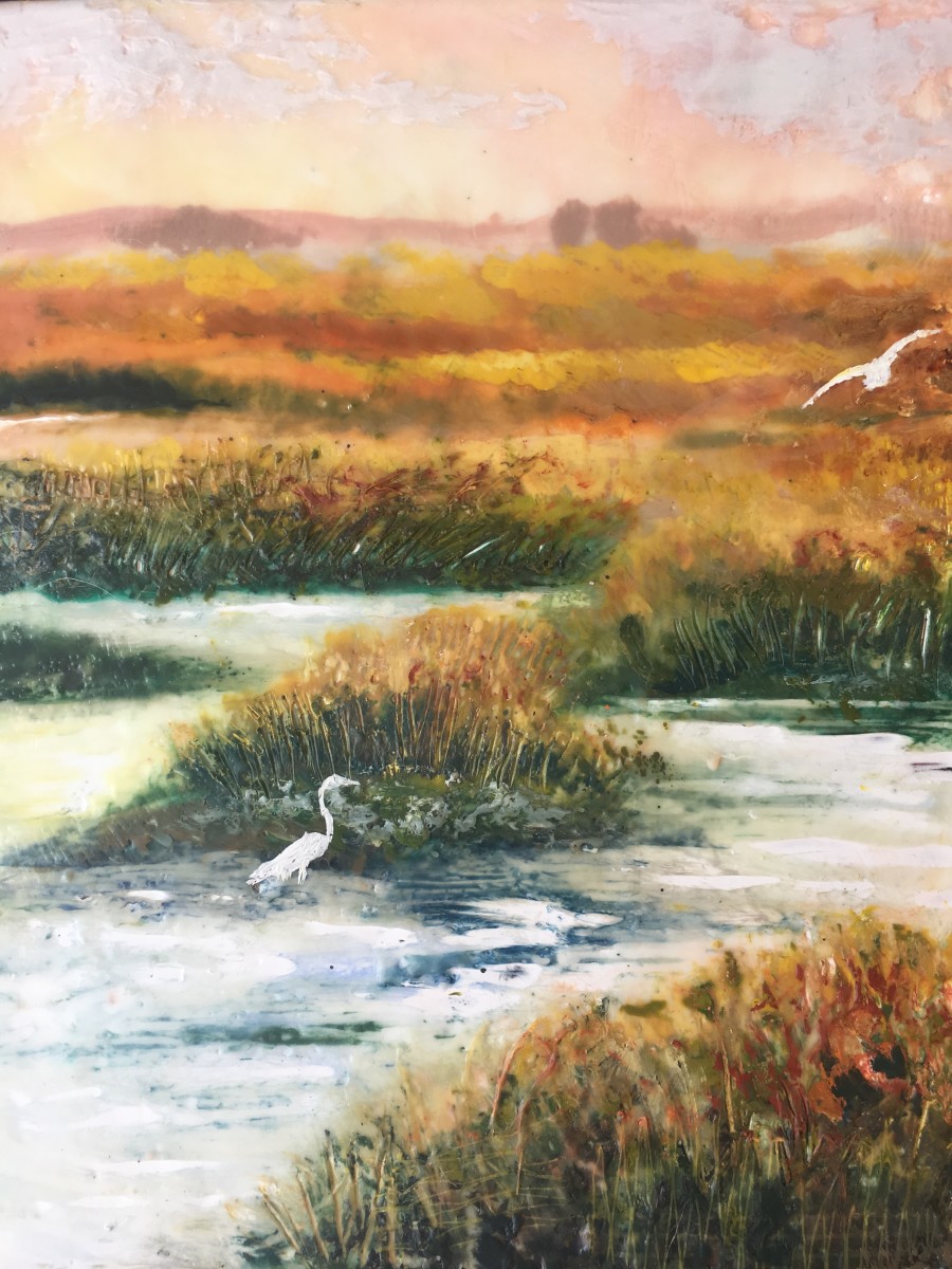 Afternoon Visitors by Anne Stine, Image 1.