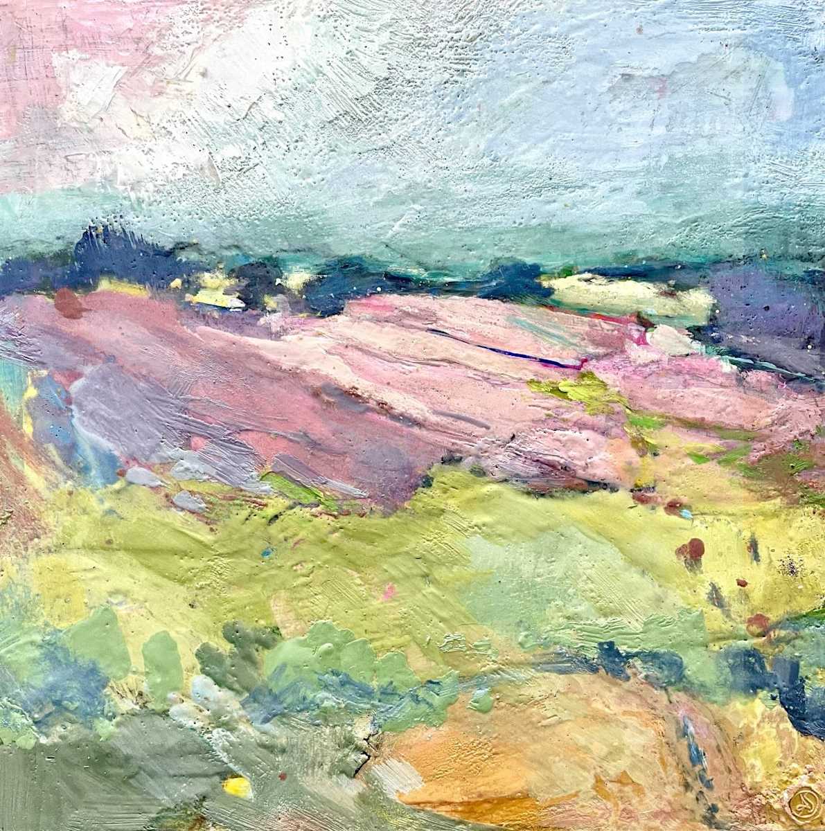 Blushing Fields by Anne Stine 