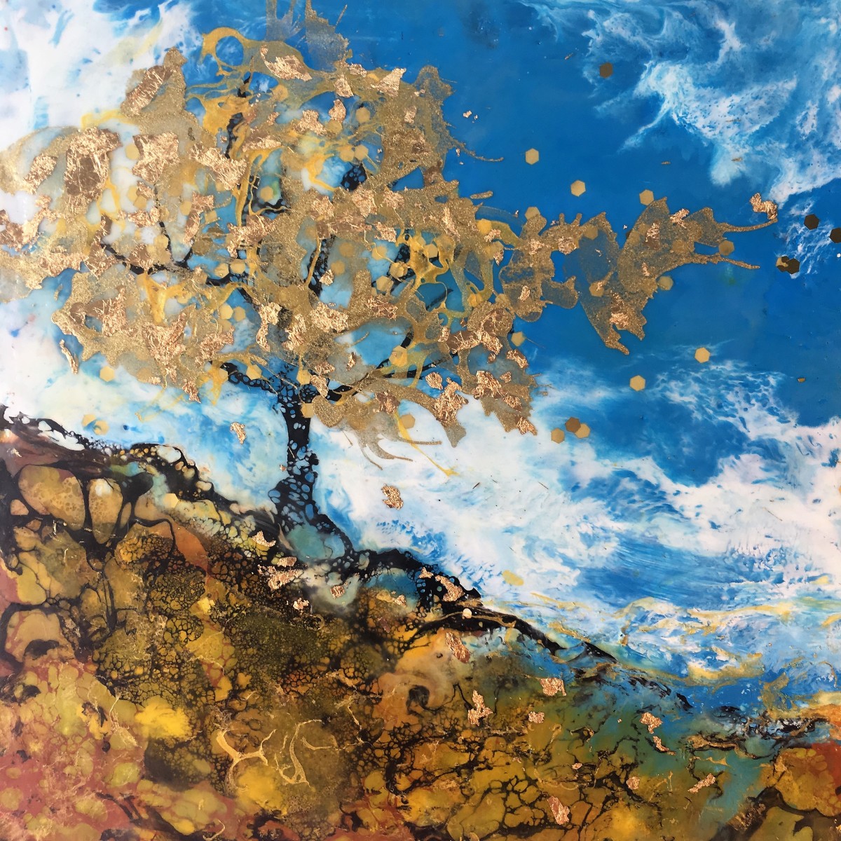 Golden Breeze by Anne Stine 