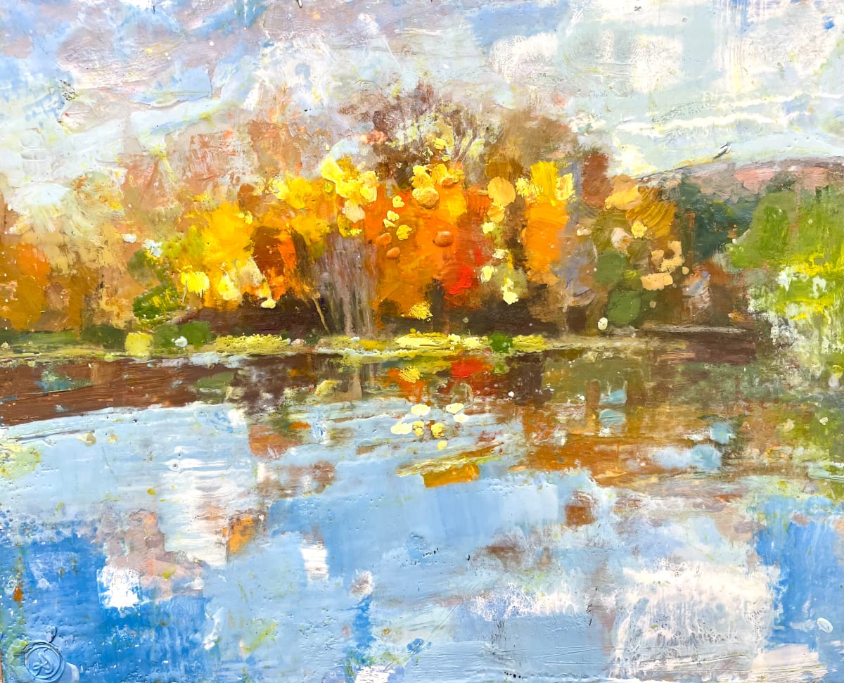 Forest Reflection by Anne Stine 