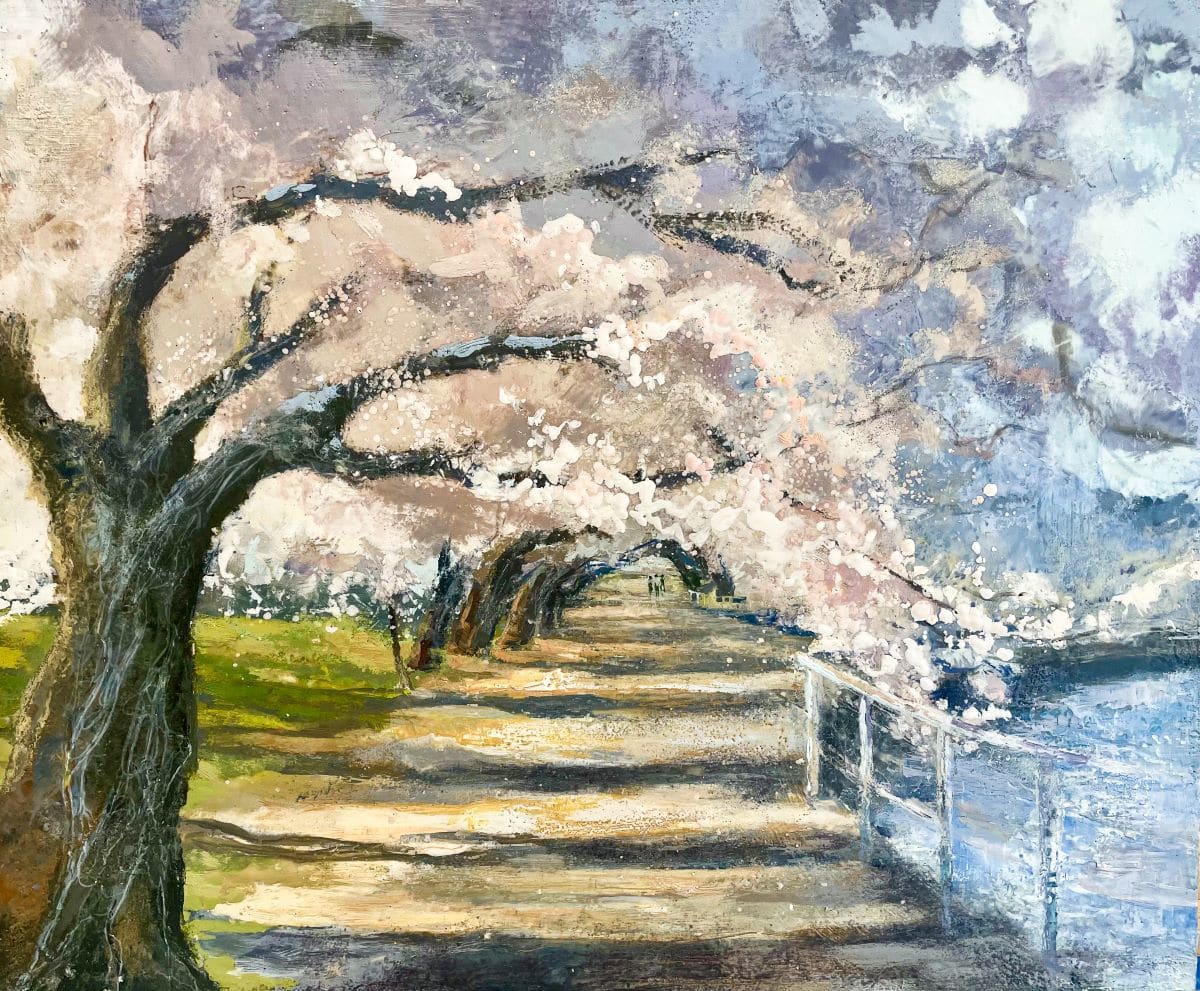 Tidal Basin Bloom by Anne Stine, Image 1.