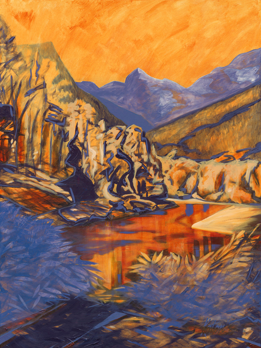 A 1) Gold Creek, Maple Ridge, BC by Kathleen Katon Tonnesen 