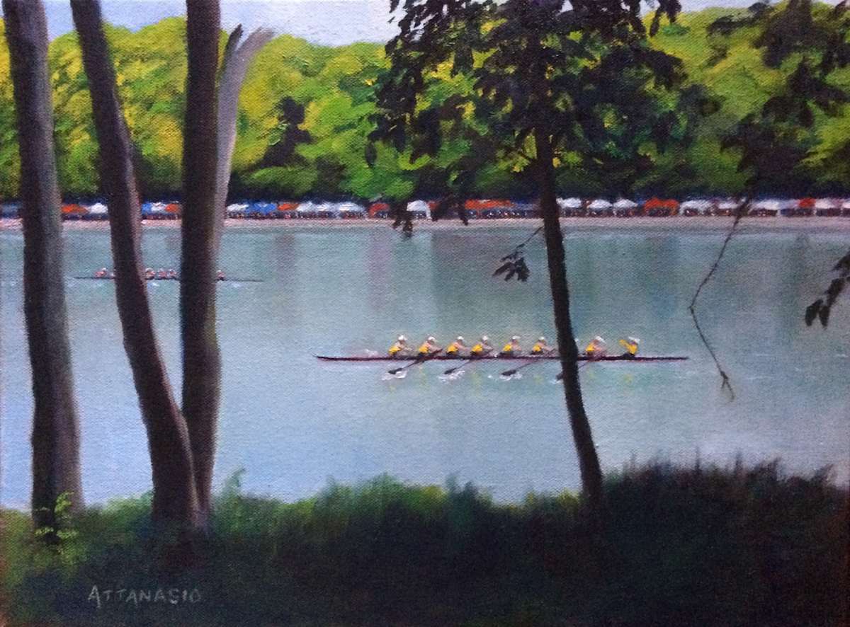 Stotesbury Regatta by John Attanasio Fine Art Studio, Image 1.