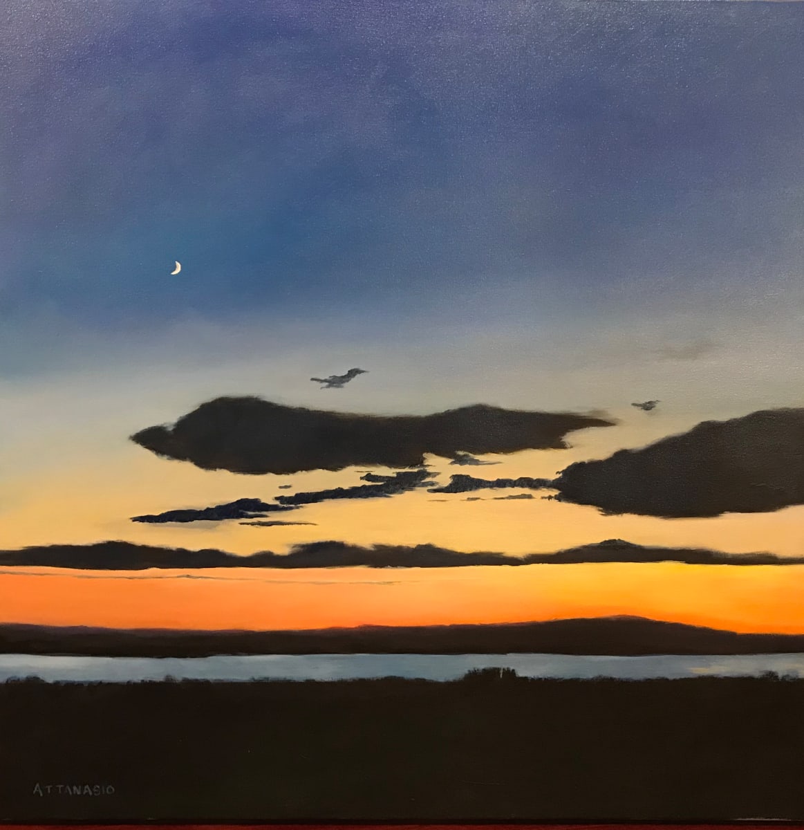 Sunset on Dyer Bay by John Attanasio Fine Art Studio 