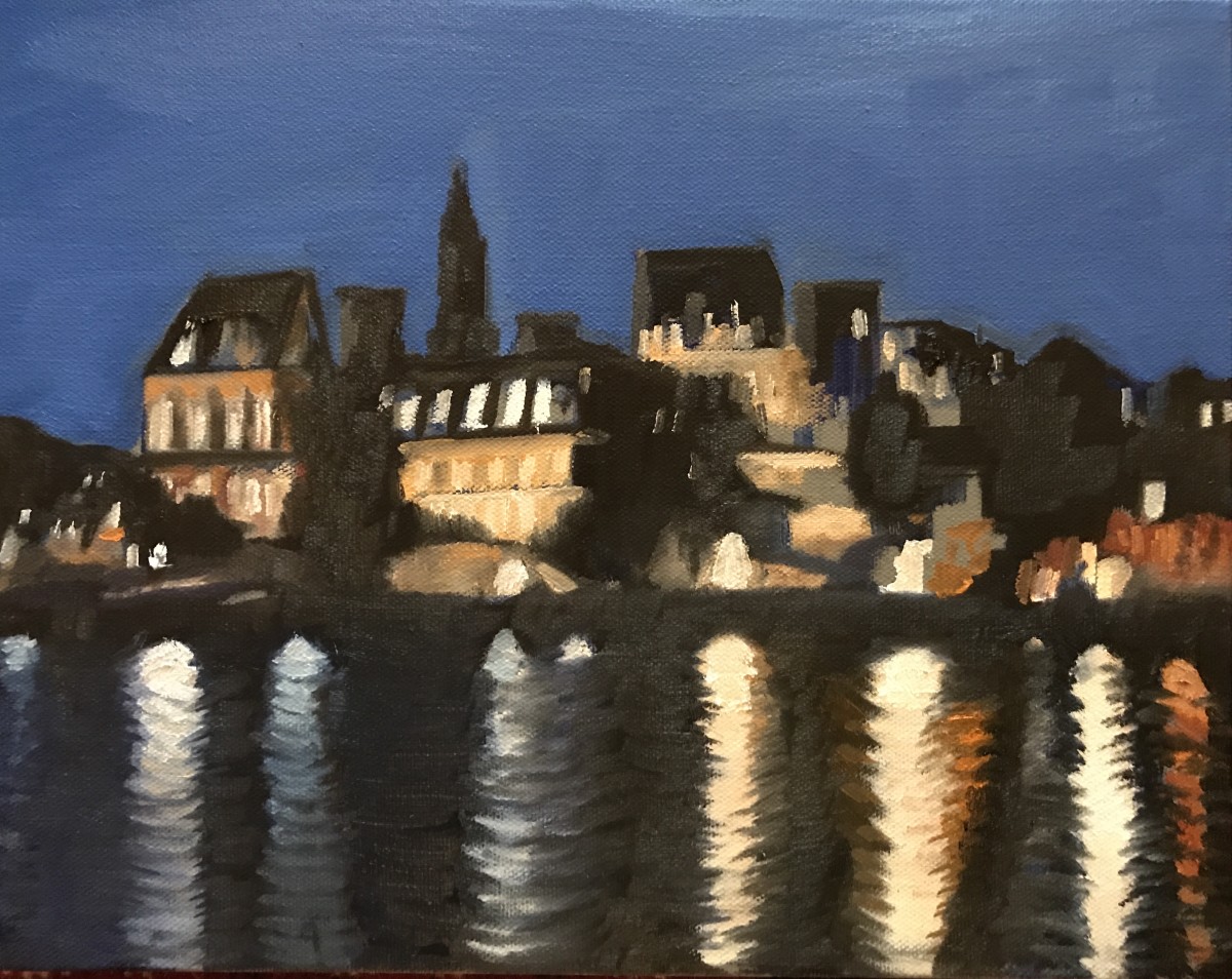 Across the Seine by John Attanasio 