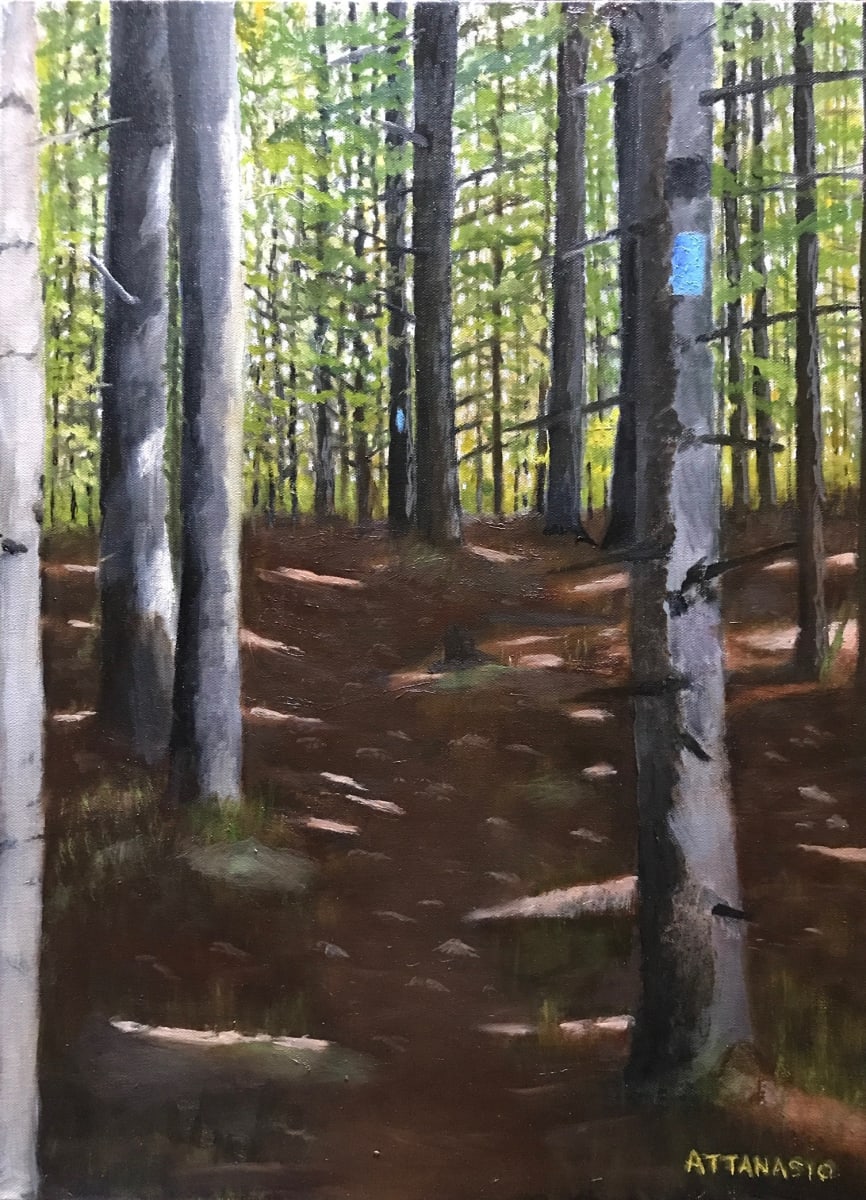 Blue Blaze by John Attanasio Fine Art Studio 