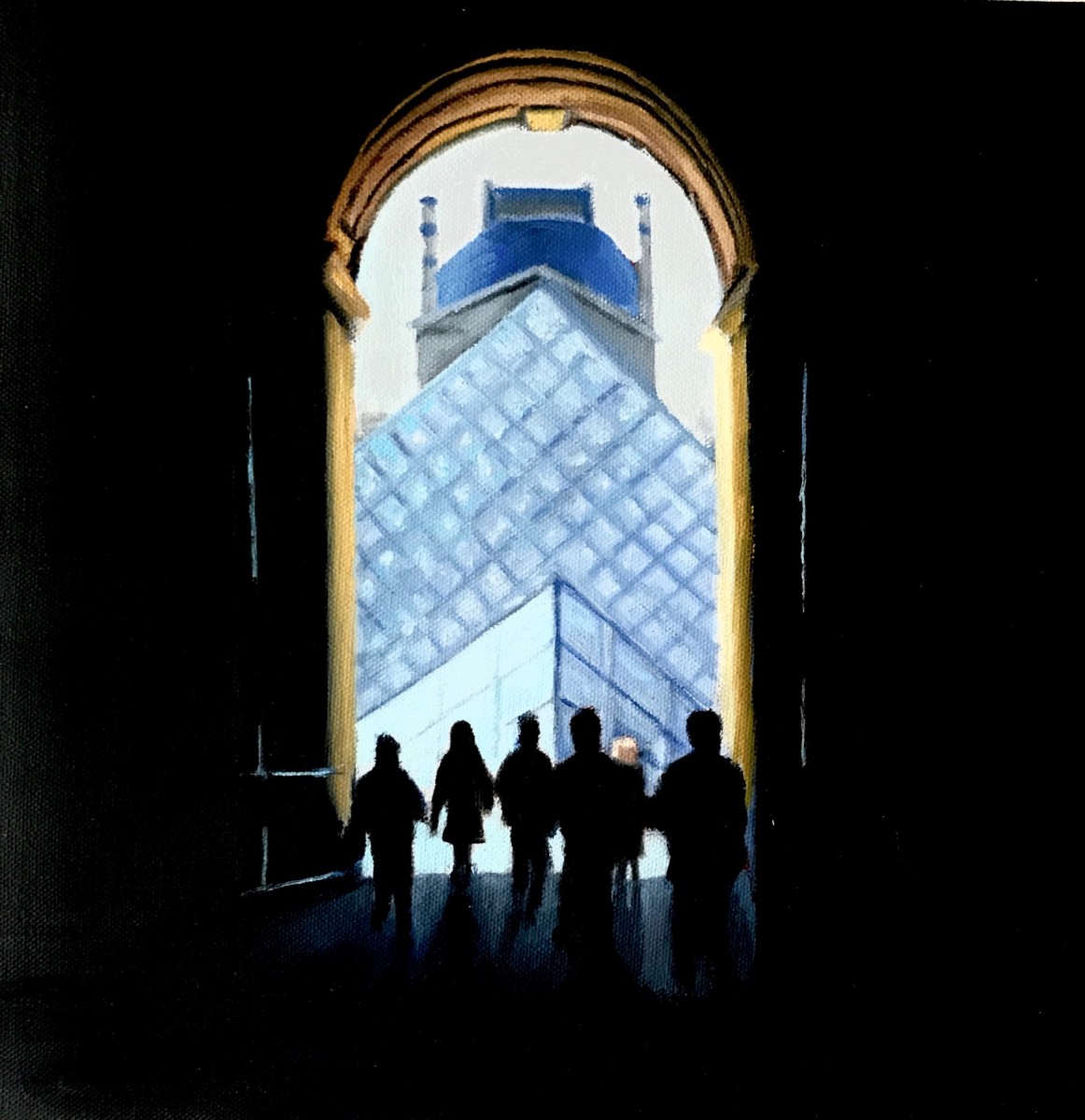 Le Louvre by John Attanasio 