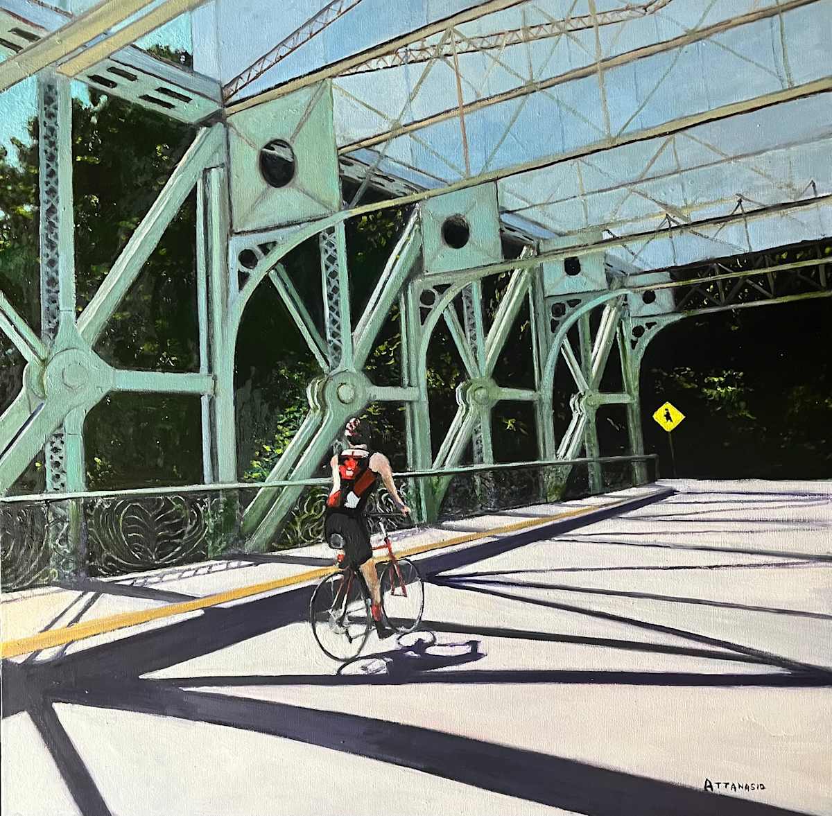 Falls Bridge by John Attanasio Fine Art, Image 1.