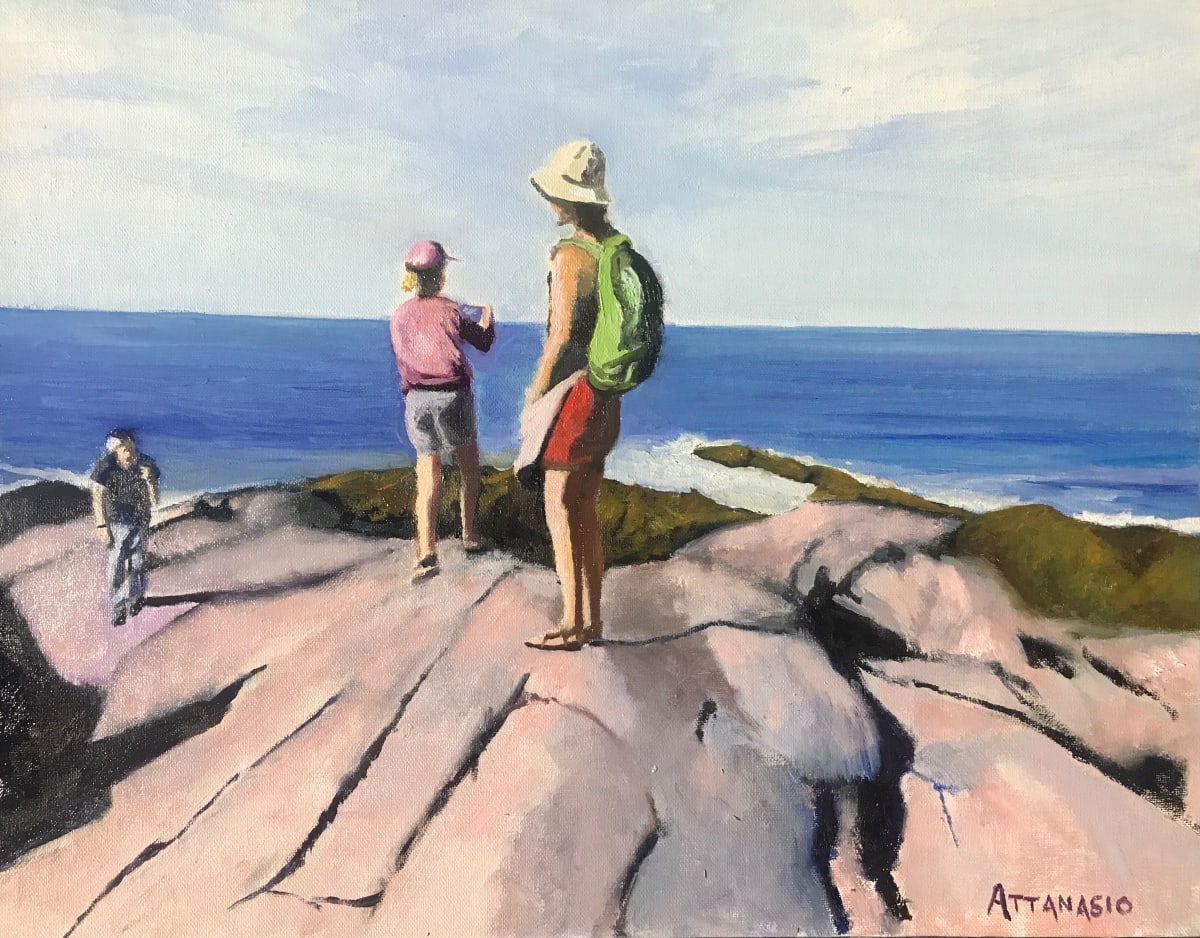 Monhegan by John Attanasio Fine Art Studio 