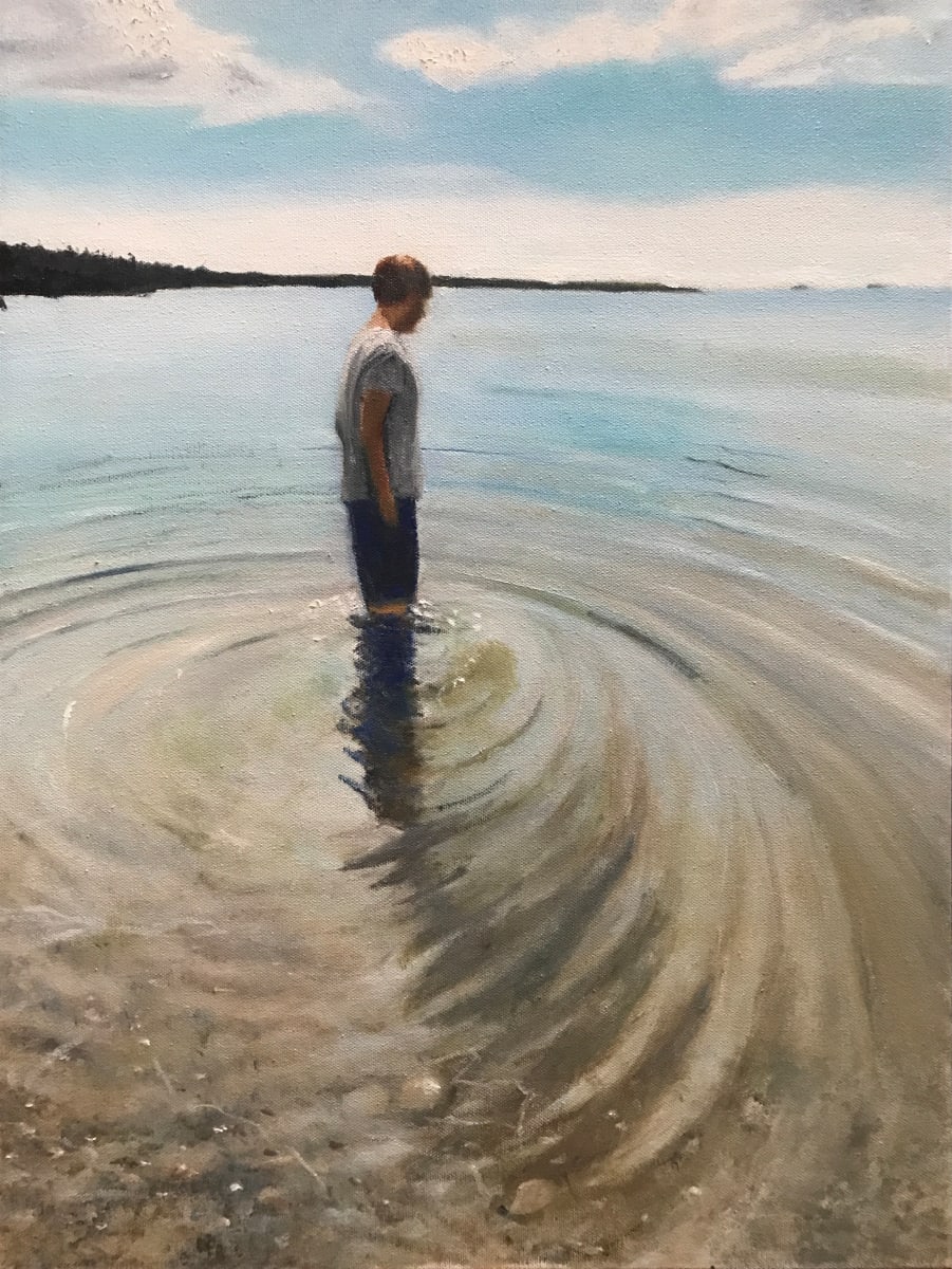 Knee Deep by John Attanasio Fine Art Studio 