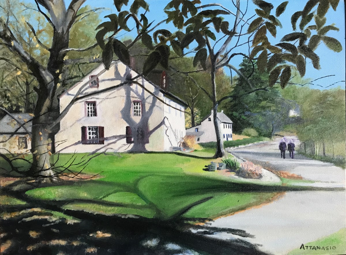 Rittenhouse Town by John Attanasio Fine Art Studio 