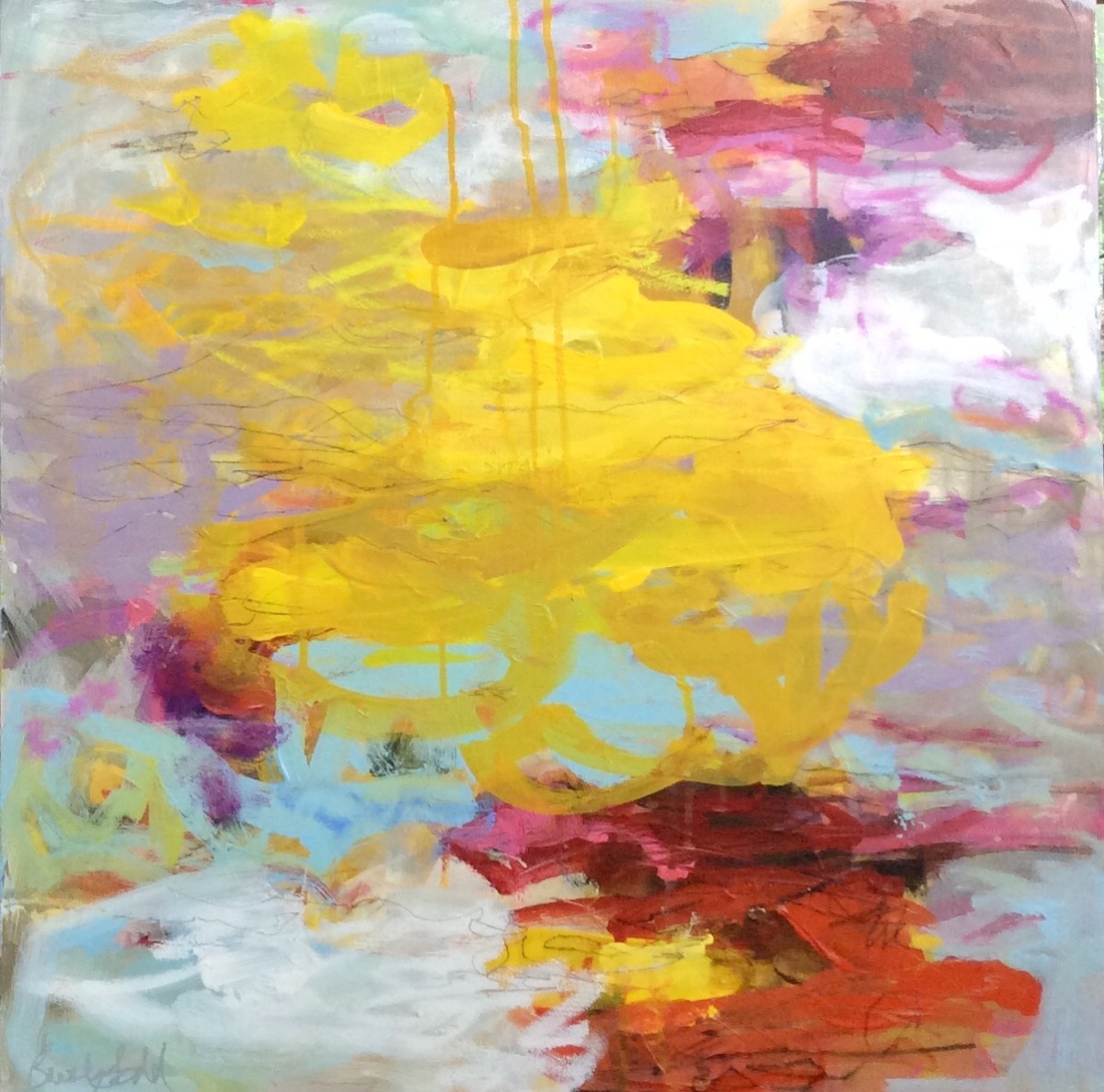 Edges of the World Bloom II by Beverly Todd 
