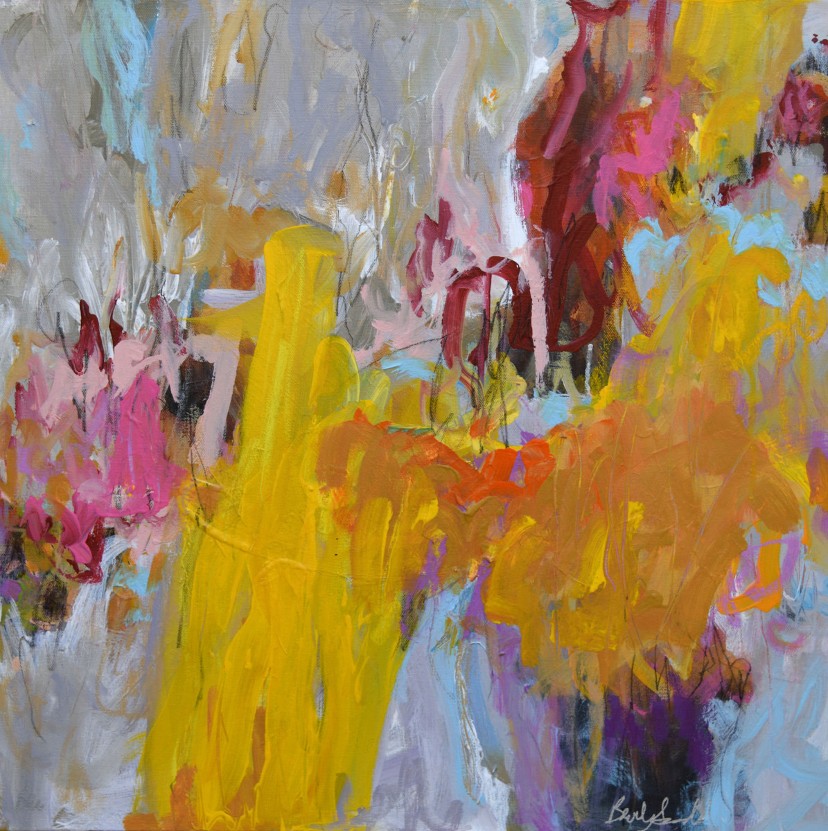 Edges of the World Bloom I by Beverly Todd 