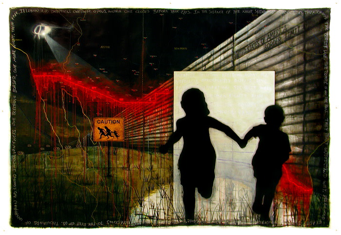 The Bleeding Border by Sergio Gomez , Image 1.