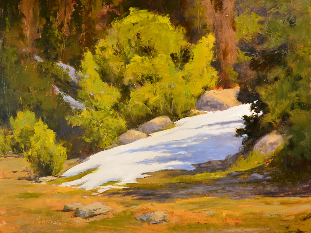 Last Patch of Snow by Connie Herberg 