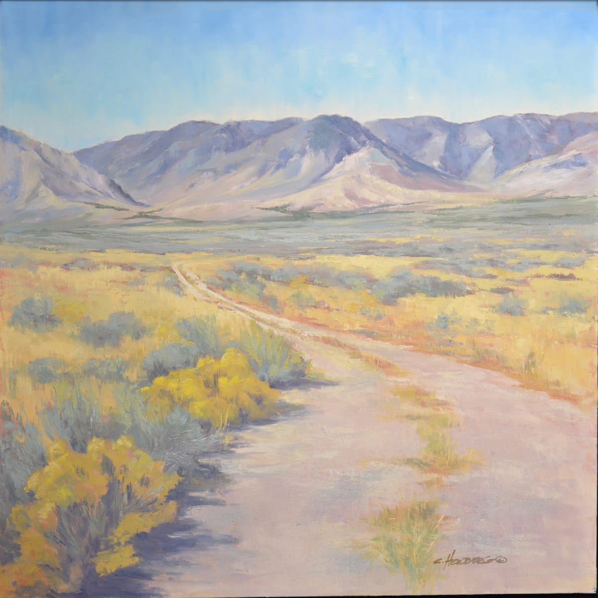 Rabbitbrush Bloom by Connie Herberg 