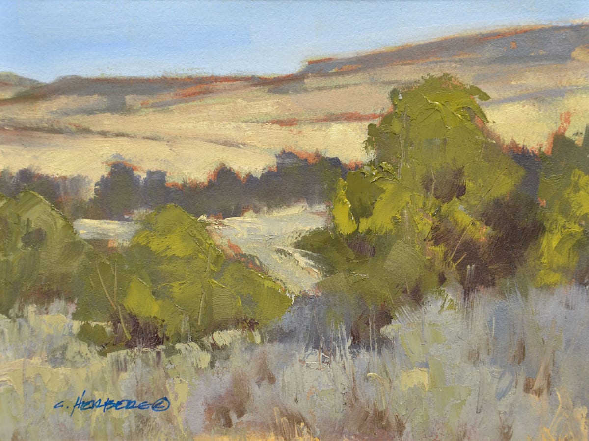 Sandstone and Sage study by Connie Herberg 
