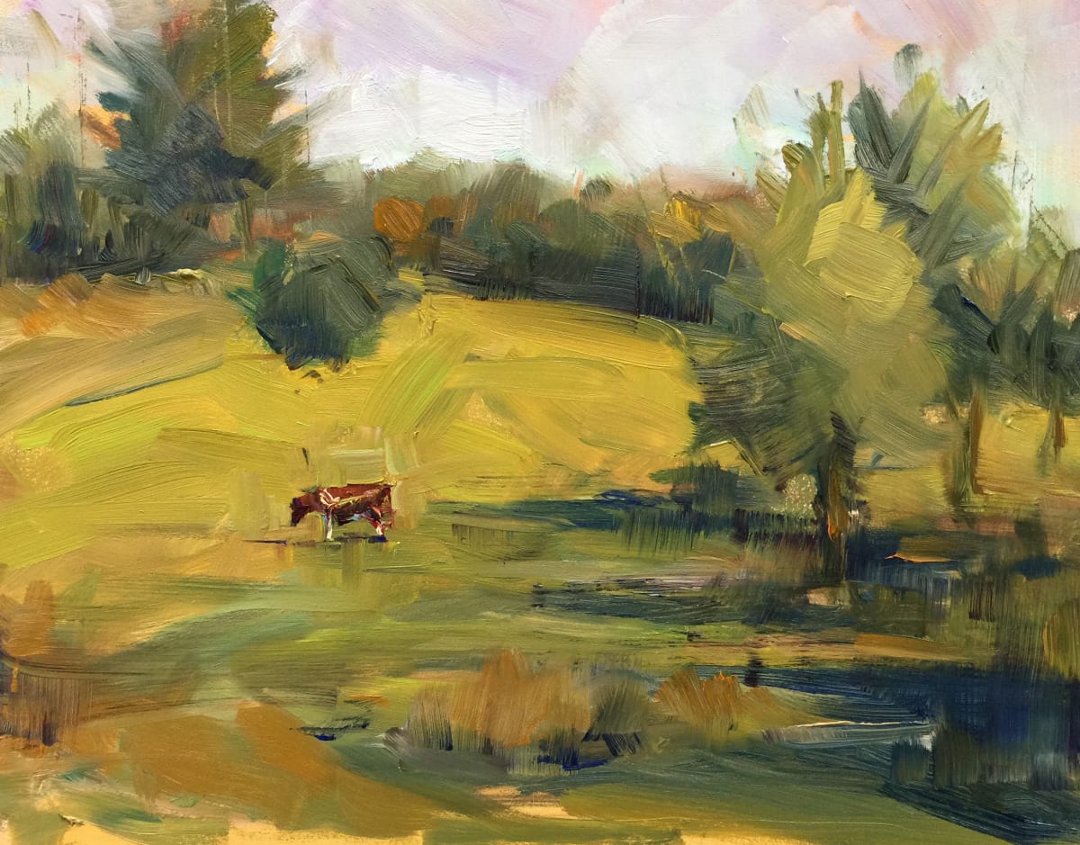 Lone Cow by Sally Hootnick, Image 2.