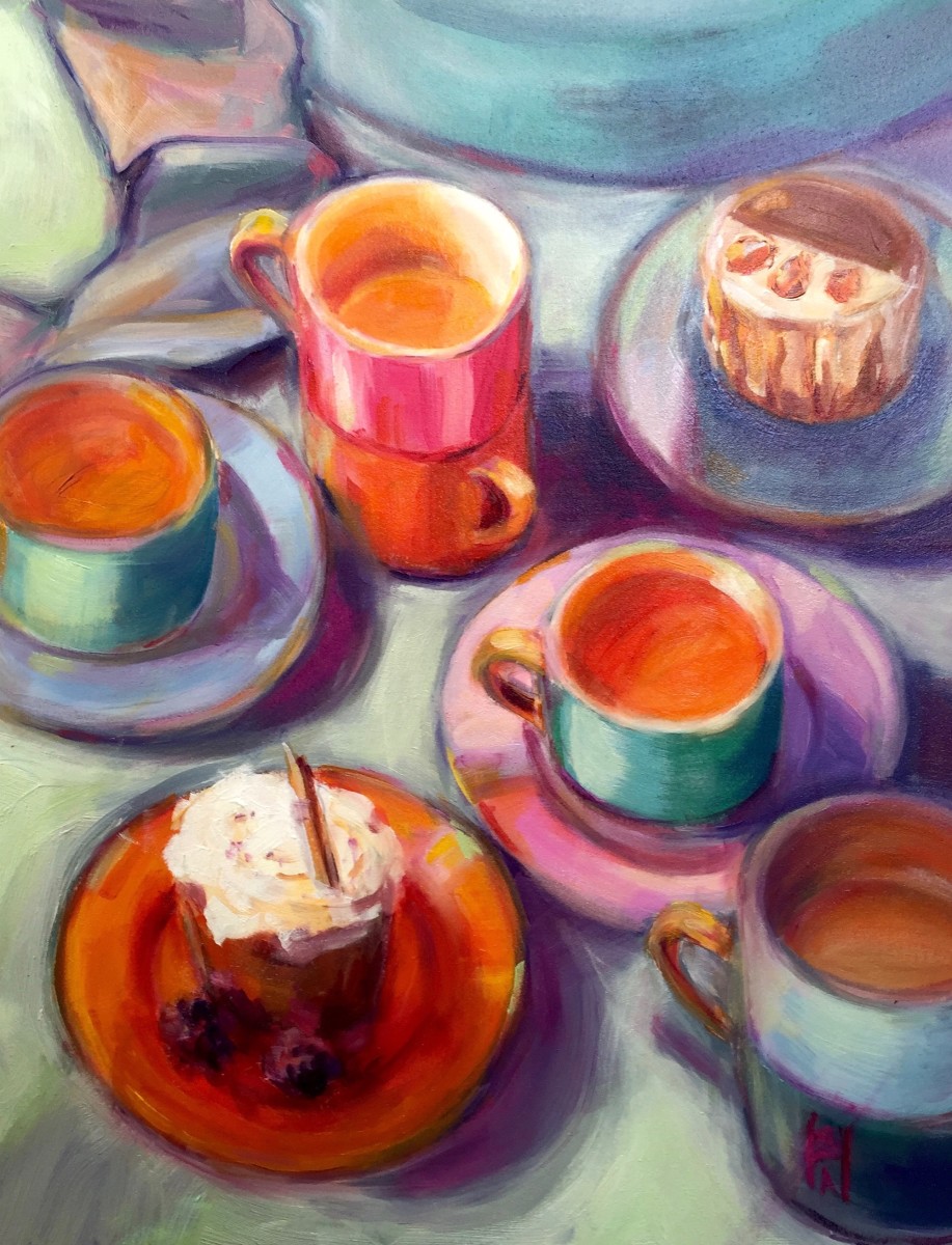 Tea Time Redux by Sally Hootnick 