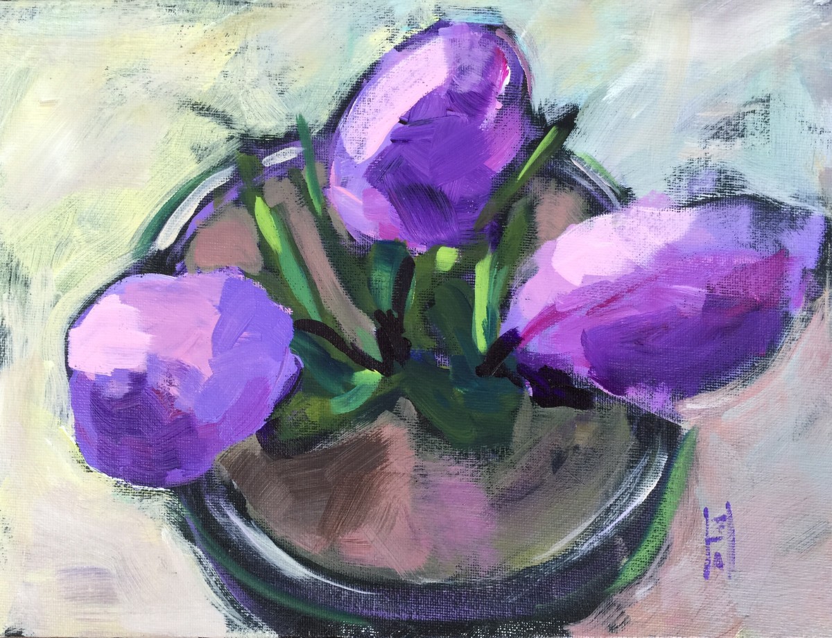Hyacinths by Sally Hootnick 