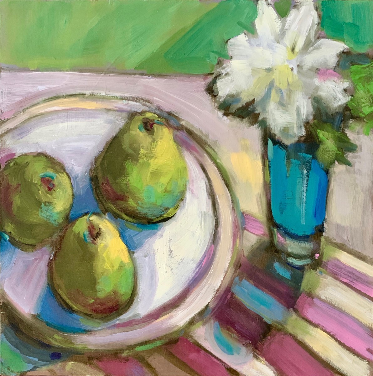 Green Pears by Sally Hootnick 