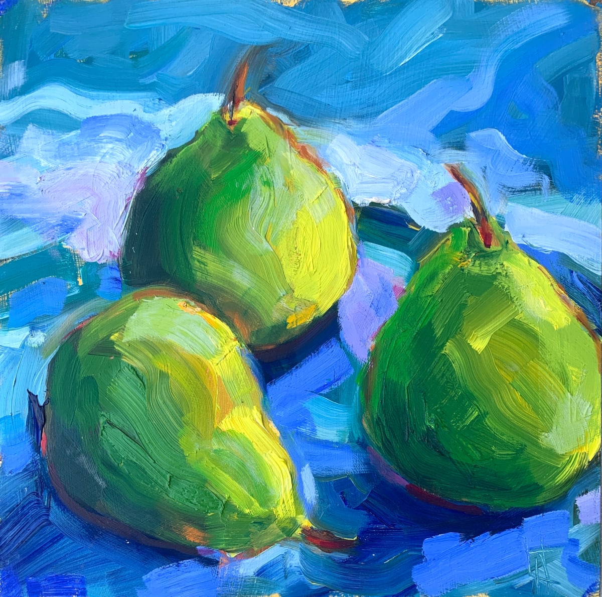 Green Pears by Sally Hootnick 