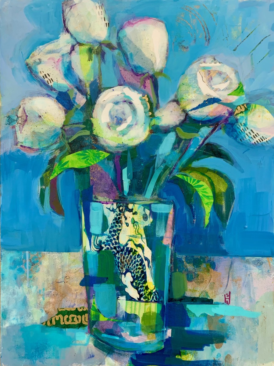Modern Roses by Sally Hootnick 