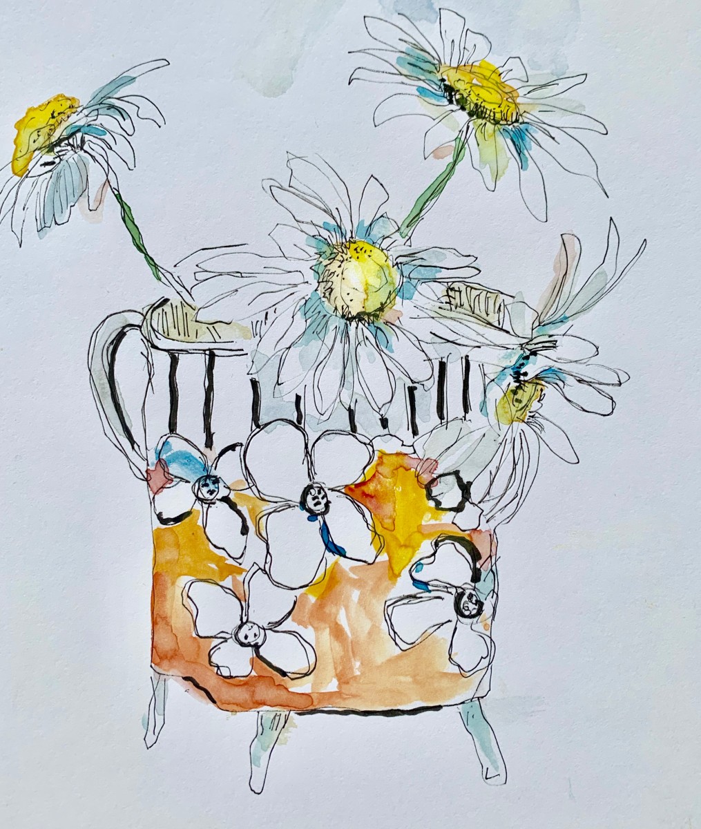 Daisy Still Life by Sally Hootnick 