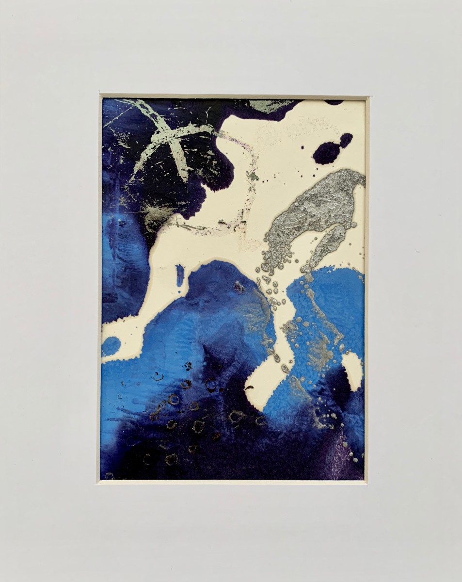 Encaustic Monotype #3 by Sally Hootnick 