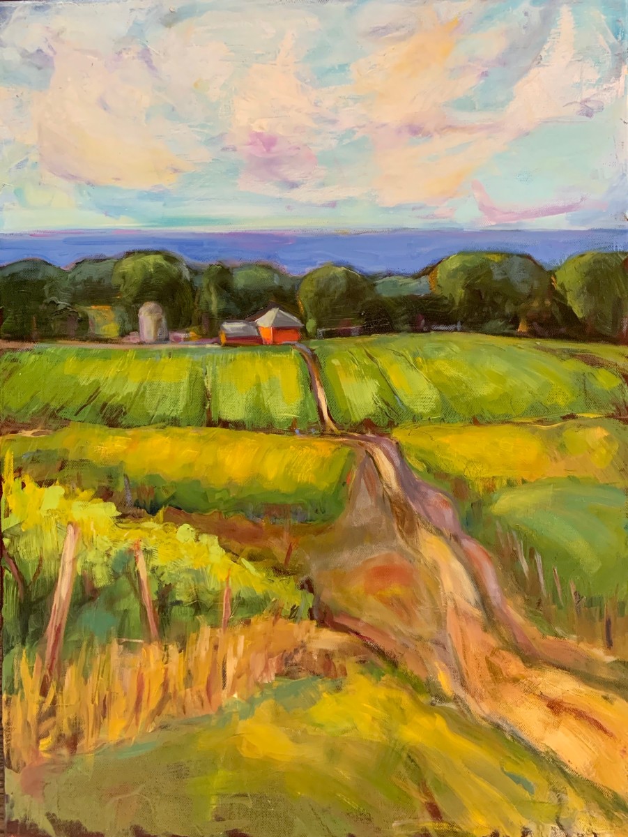 Vineyard Vista by Sally Hootnick 