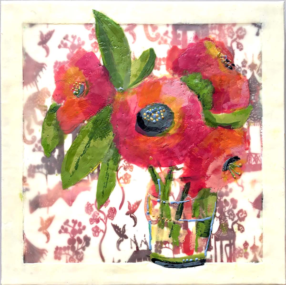 Still Life with Toile by Sally Hootnick 