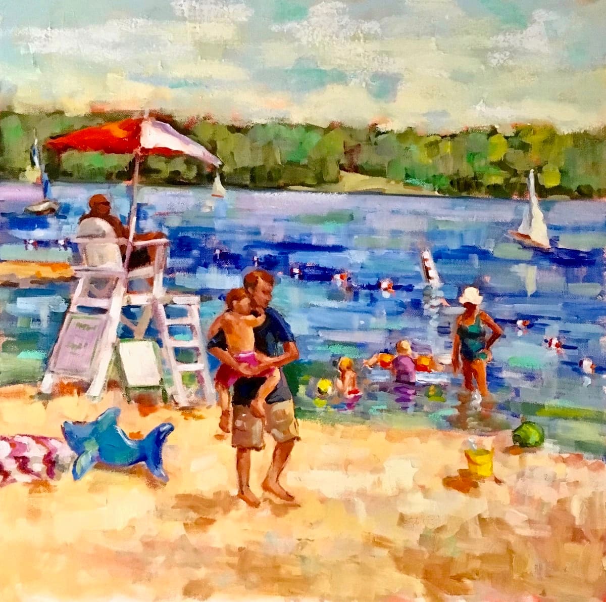 Children's Beach by Sally Hootnick 