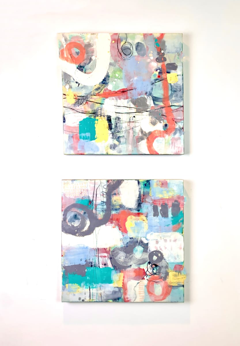 Atmospheric Series (Diptych_ 