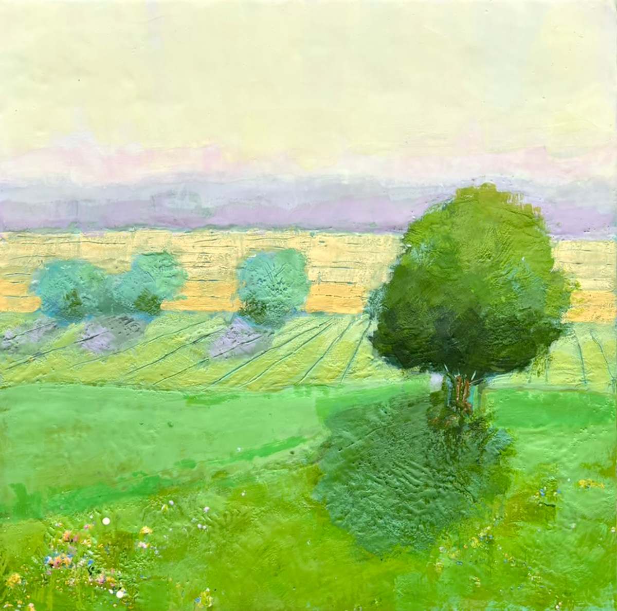 Tall Oak by Sally Hootnick 