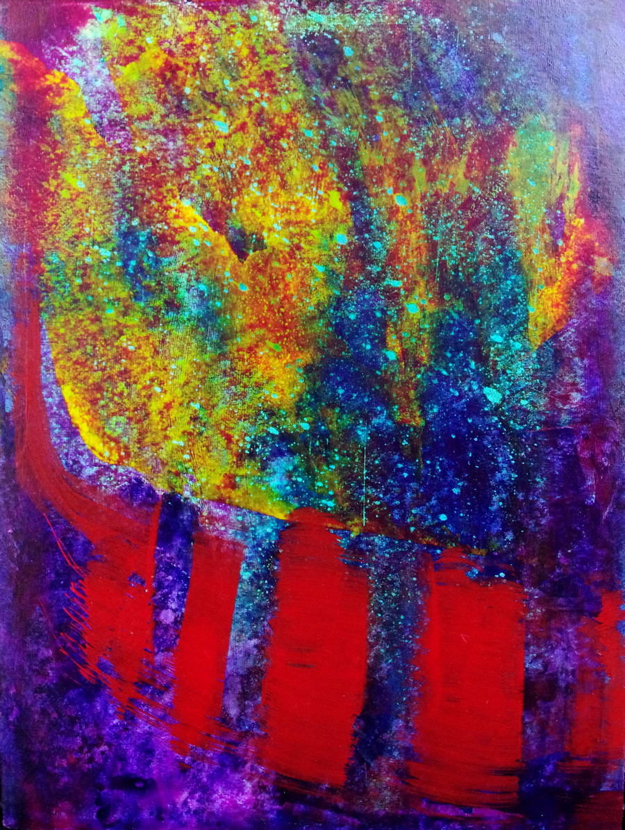 Gravity's Rainbow - Embracing Light III by Richard Heys 