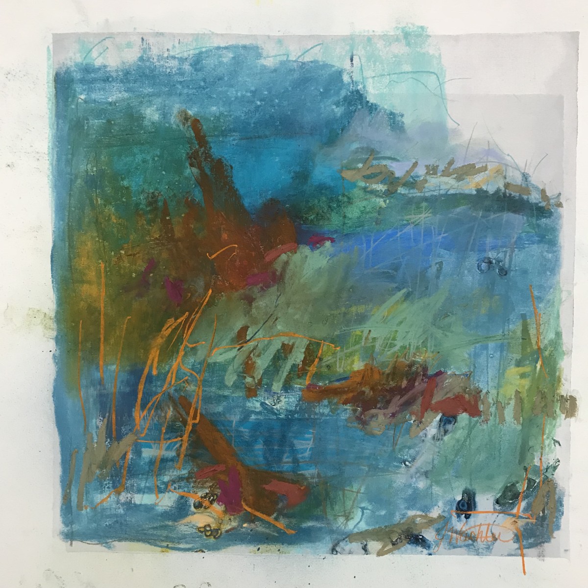 Blue Water by Jessica Wachter 