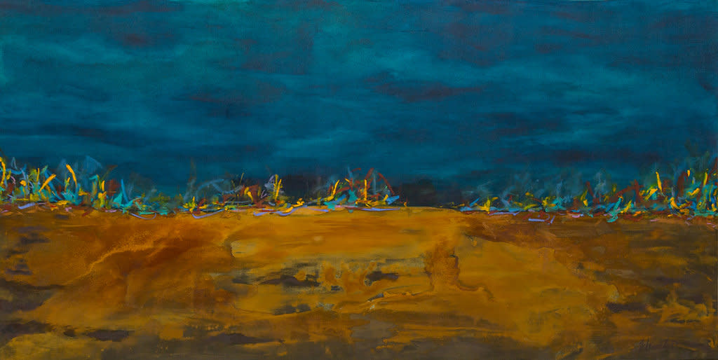 North Dakota Prairie at Dusk by Jessica Wachter 