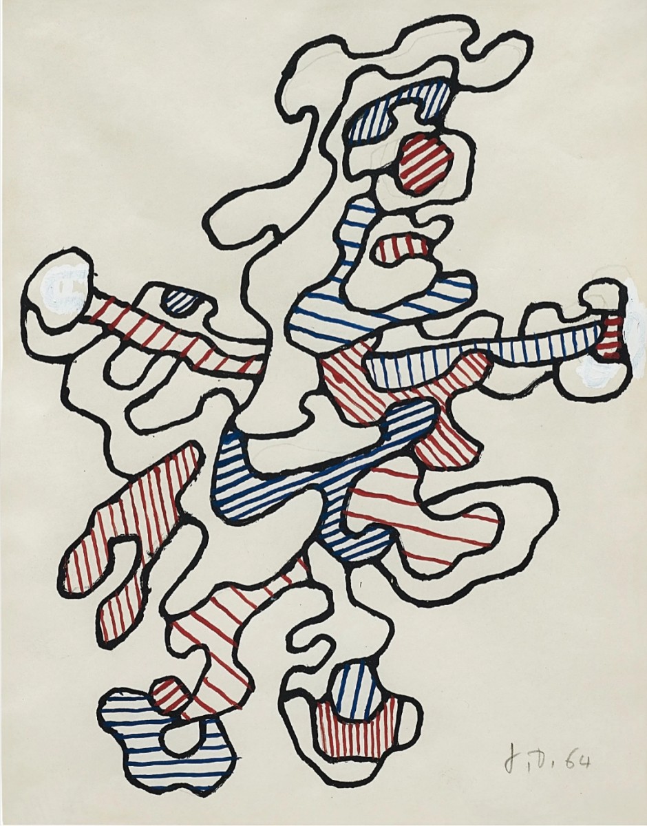 Personnage VI by Jean Dubuffet 