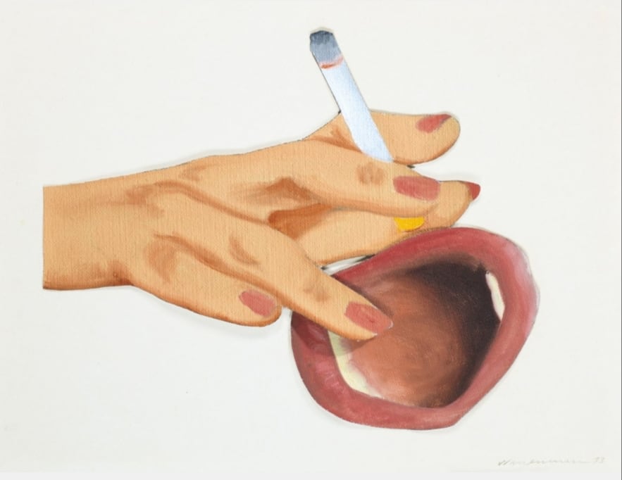 Study Hand and Mouth by Tom Wesselmann 