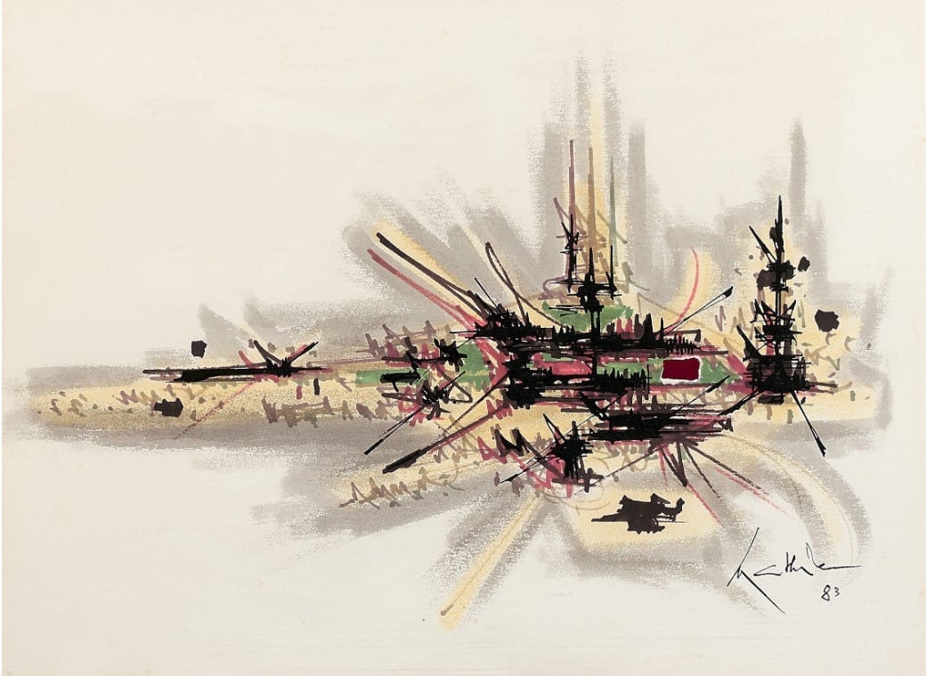 ERRANCES by George  Mathieu  