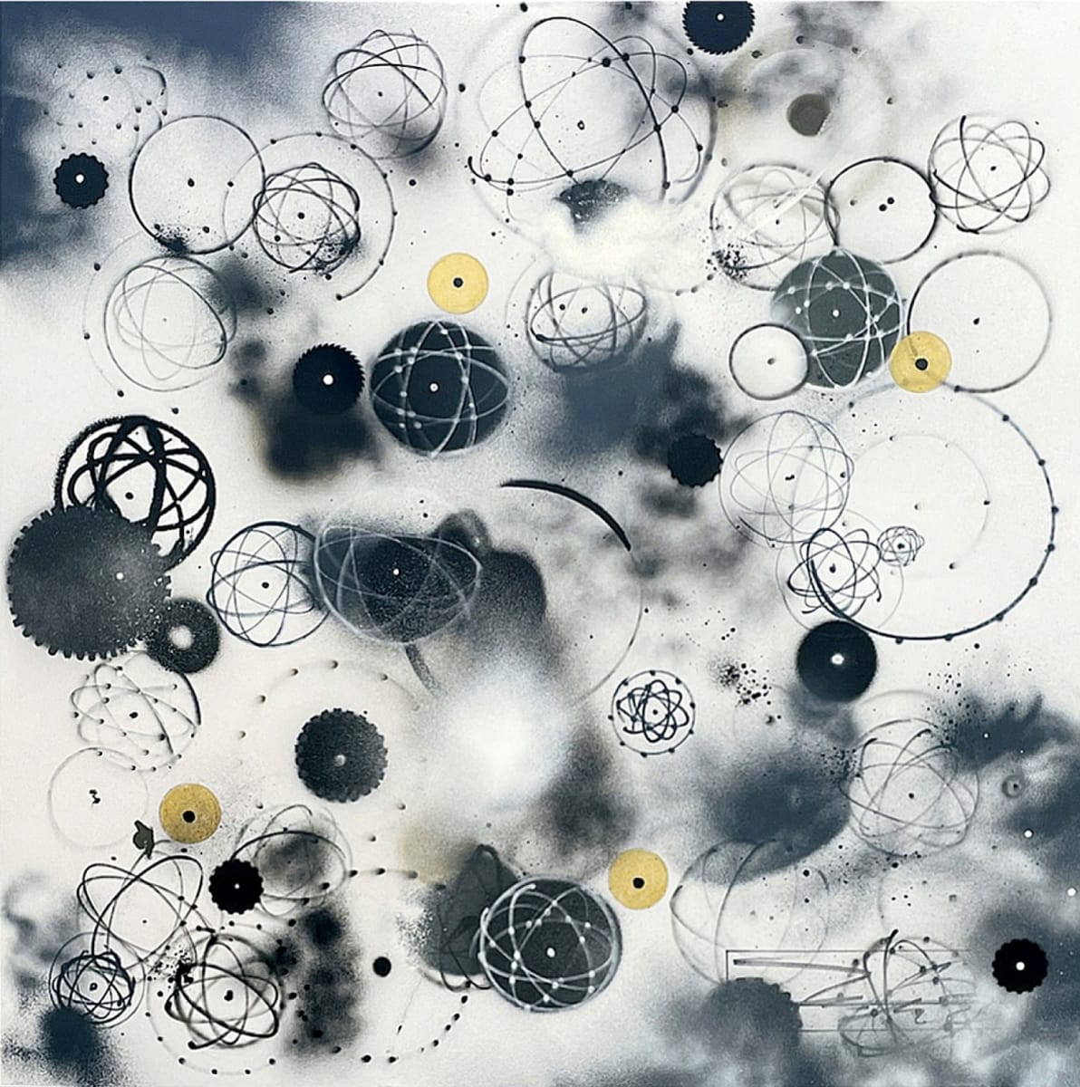 Spray Painting Experiment No. 6 by Futura 