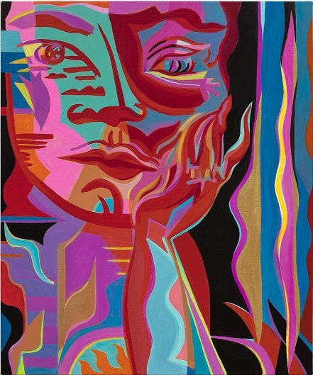 Red Faced Sunset by Mira Dancy 