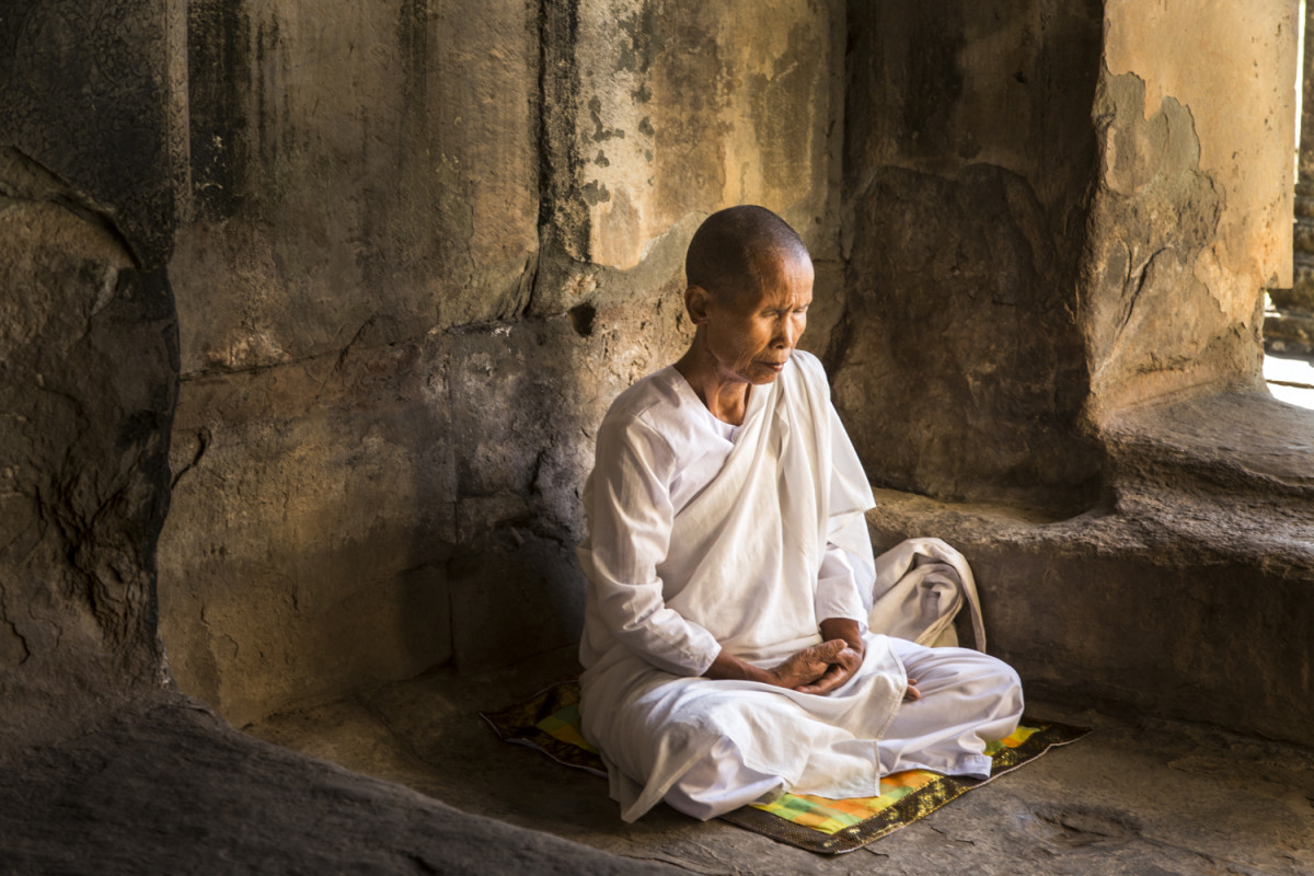 Praying Monk by JP Terlizzi 