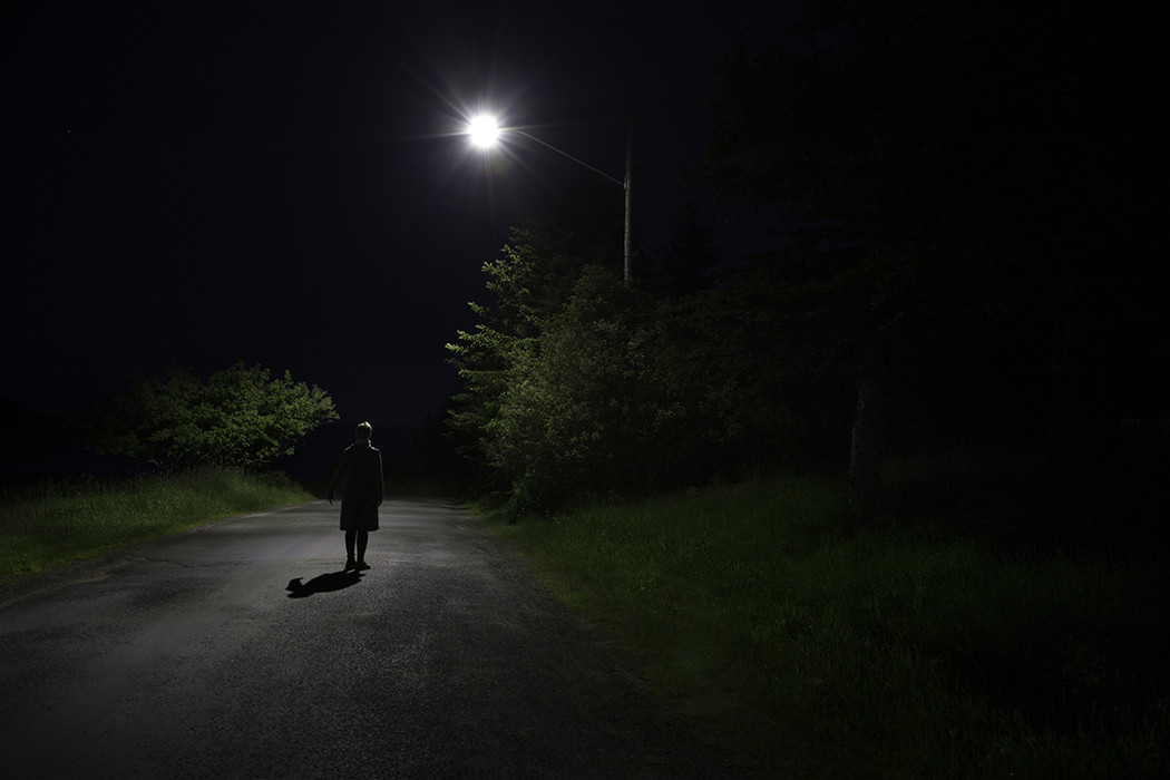 Figure in Road by JP Terlizzi 