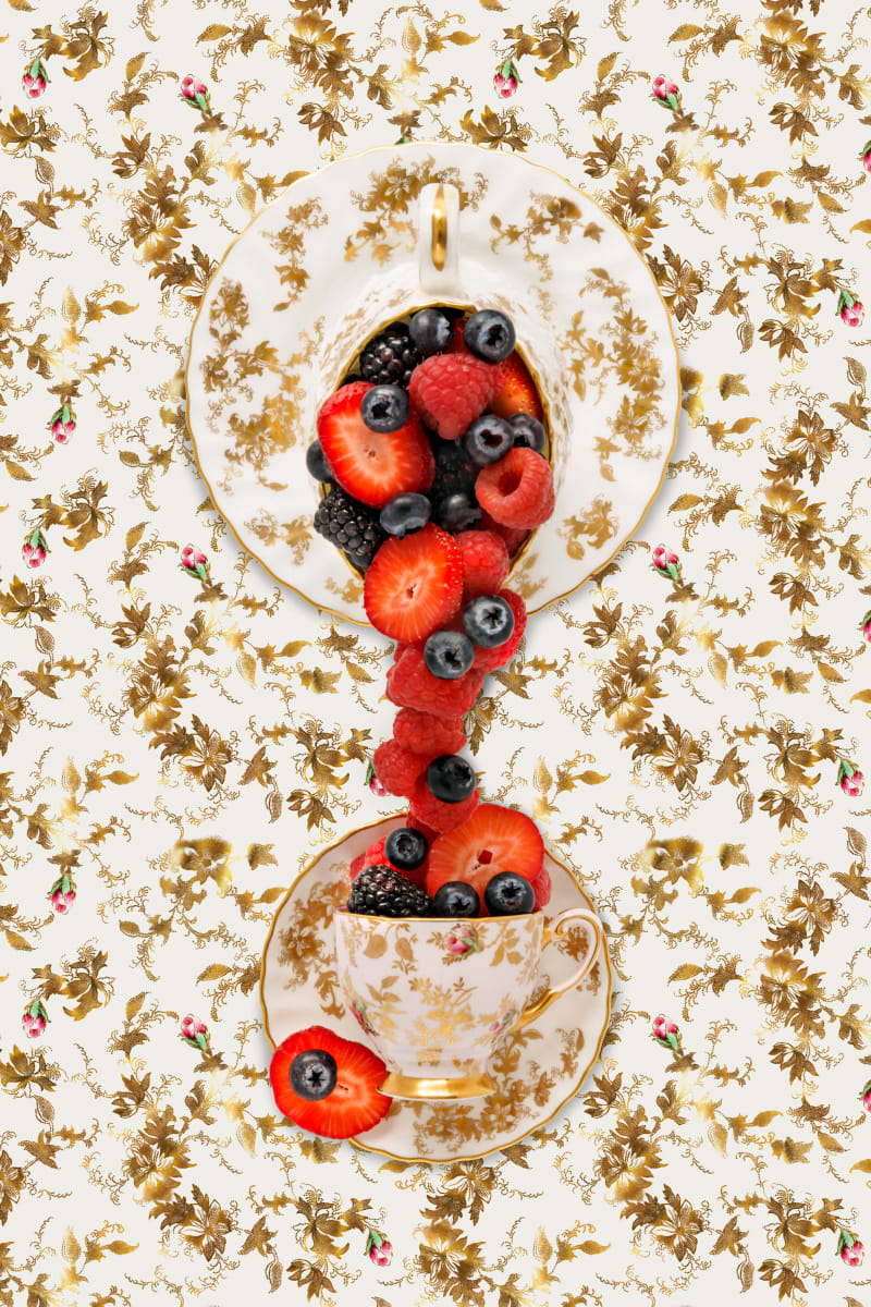 Minton Ancestral with Mixed Berries 